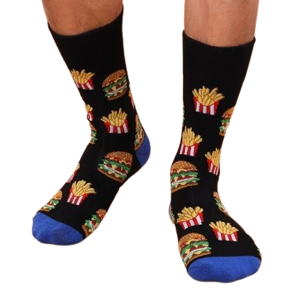 Burger & Fries Socks