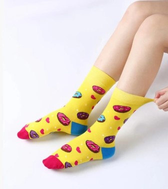 Summer Donut Socks