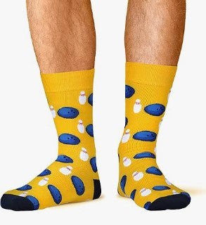 Lifestyle image of ten pin bowling socks
