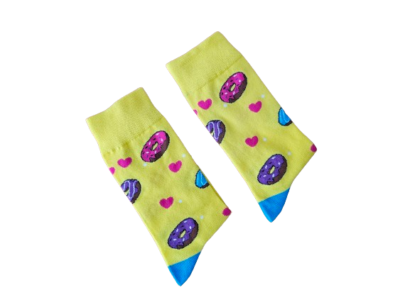 Summer Donut Socks