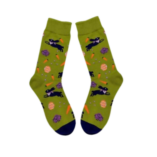 Unisex bunny socks for Easter gifts, animal lovers or fundraisers