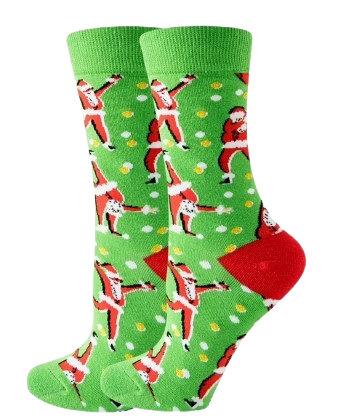 Groovy Santa Socks