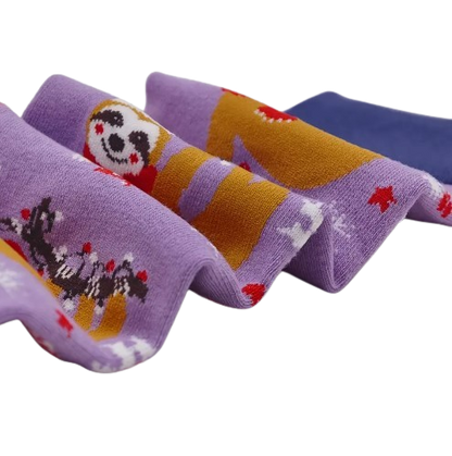 Christmas Sloth Socks