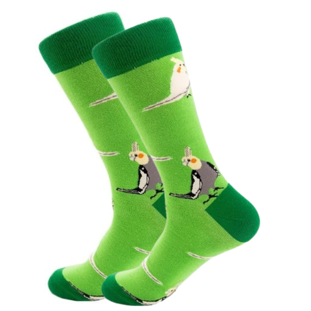 Weiro socks for bird lovers and Aussie gift ideas – unisex large