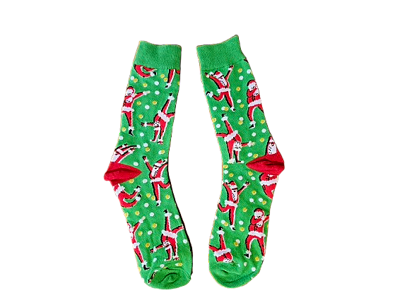 Groovy Santa Socks