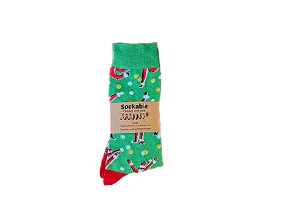 Groovy Santa Socks